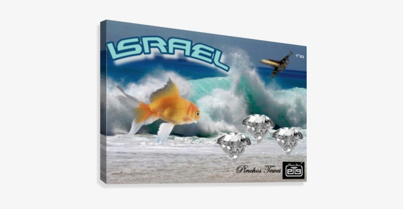 Israel Ocean Diamonds 1 Pinchos Tewel Canvas Print - Art, transparent png