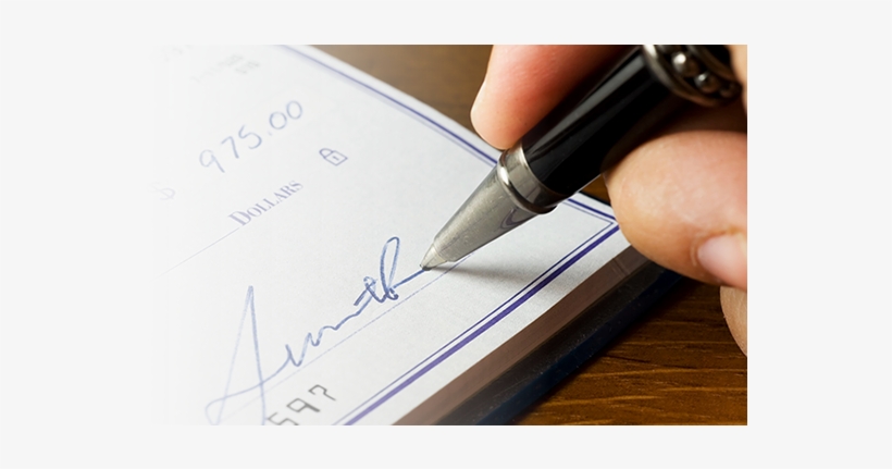You Write A Check For $75, transparent png