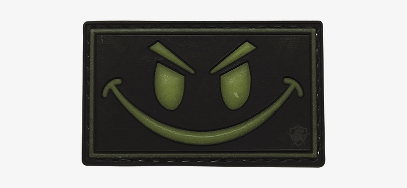 Smile Night Glow Morale Patch - 5ive Star Gear 6732000 Morale Patch Olive/black Smile, transparent png