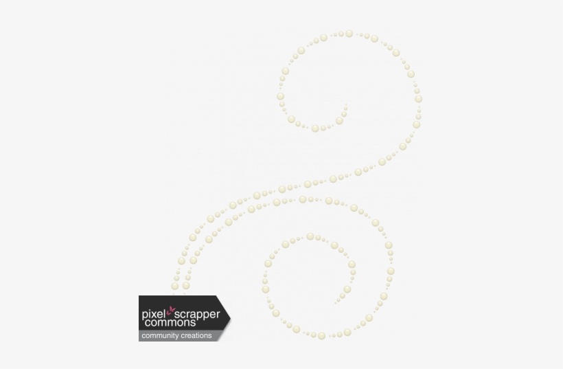 Shabby Wedding - Swirl Dots - Digital Scrapbooking, transparent png