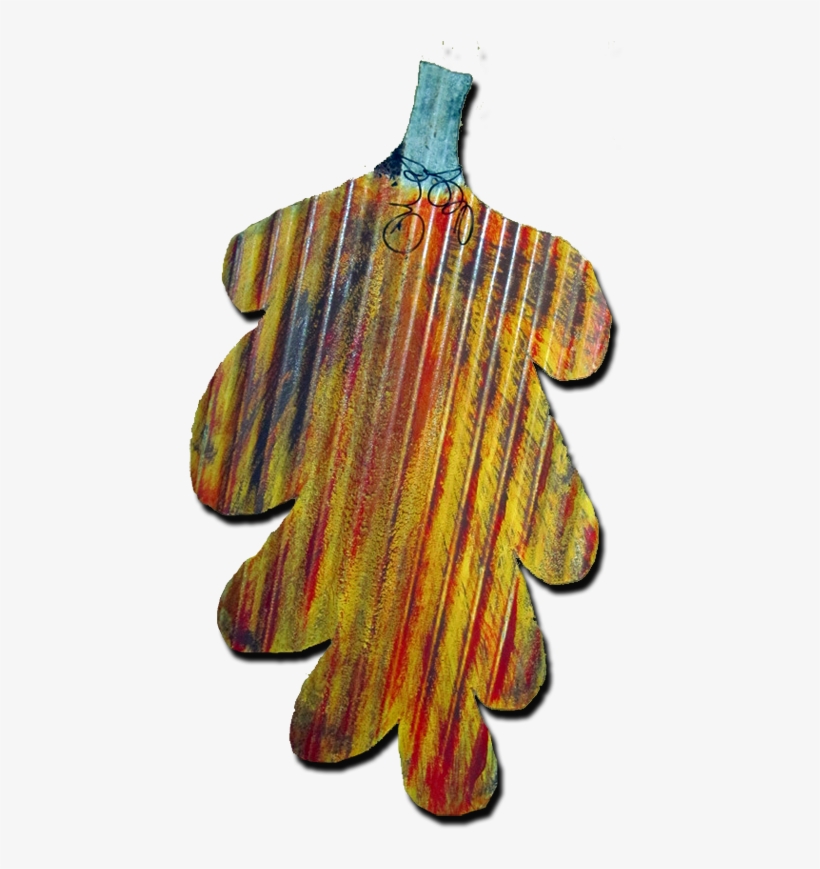 Orange Leaf - Pendant, transparent png