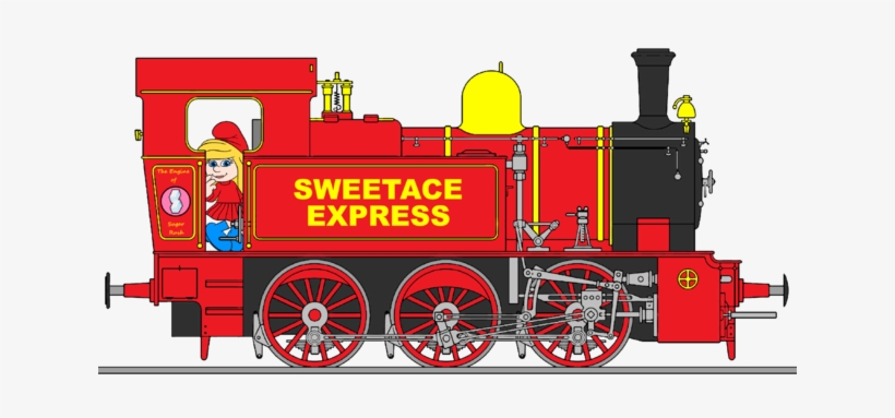 Elfette In Her Steam Locomotive - Steam Locomotive, transparent png