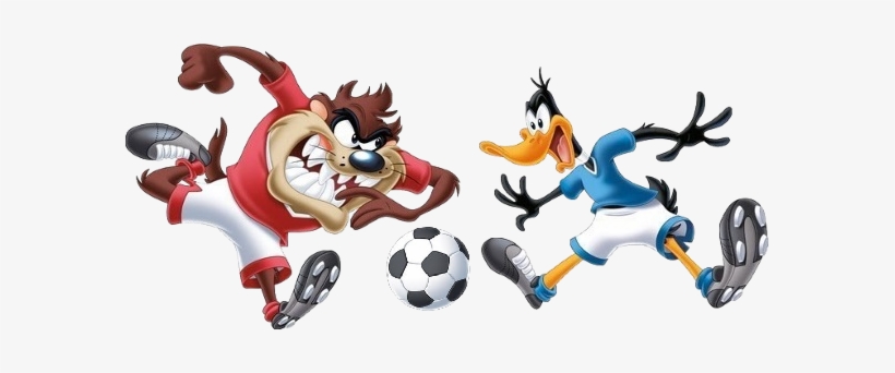 Ayso - Looney Tunes Playing Soccer, transparent png