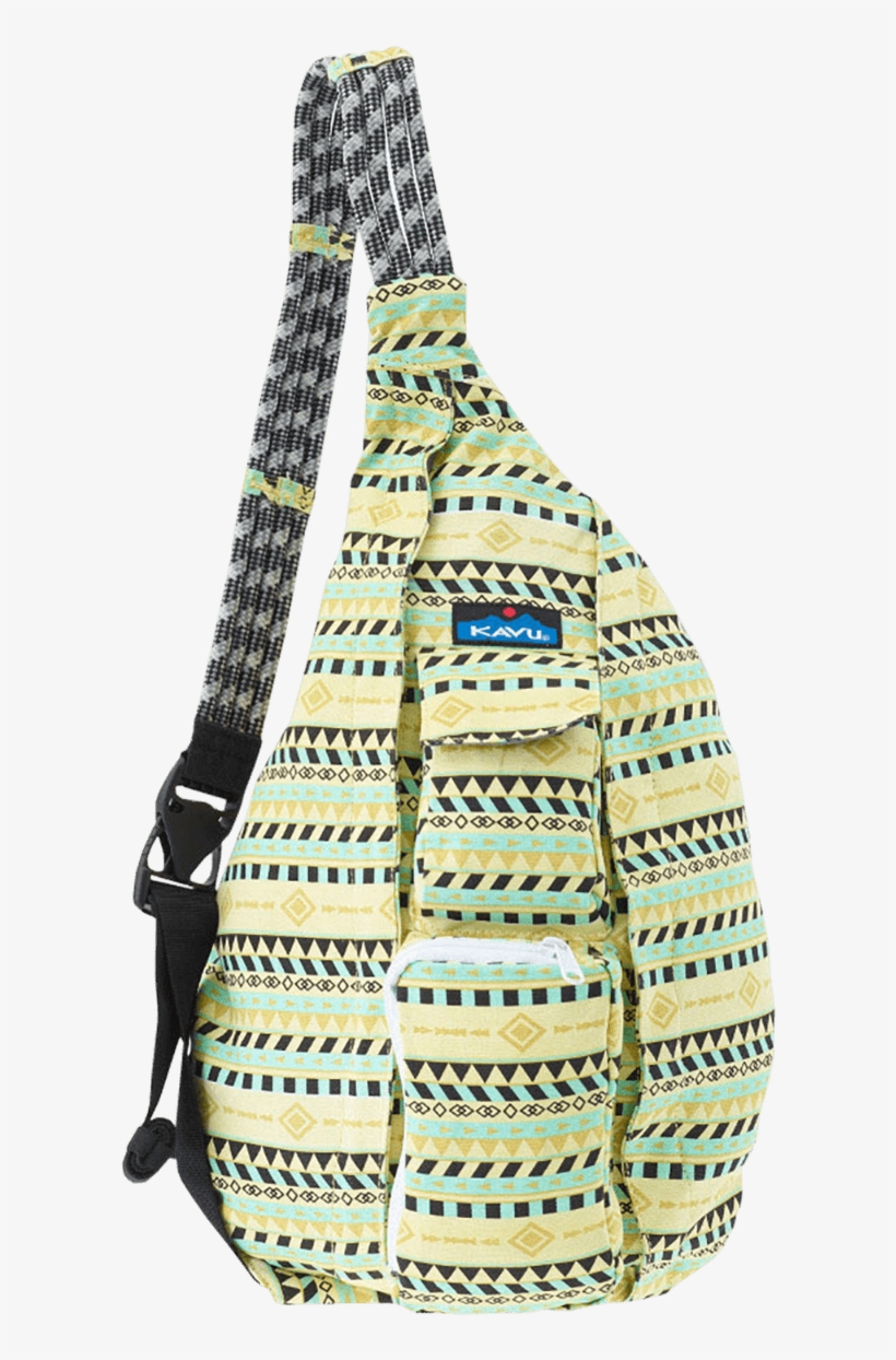 Kavu Rope Bag Gold Belt, transparent png