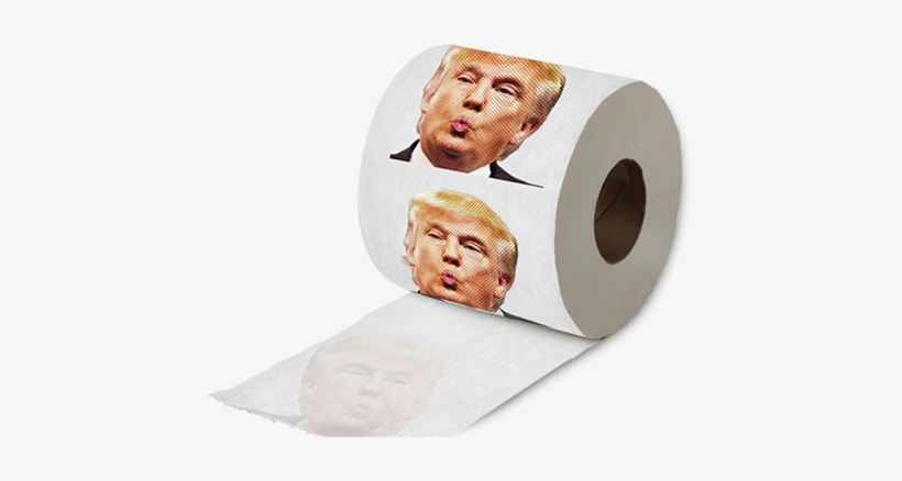 Donald Trump Toilet Paper Roll Full Color Print - Trump Toilet Paper Transparent, transparent png