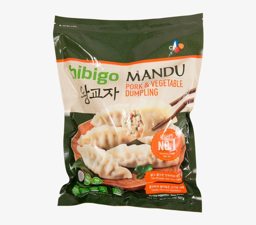 Fz Bibigo Mandu Pork Dumplings - Bibigo Mandu, transparent png