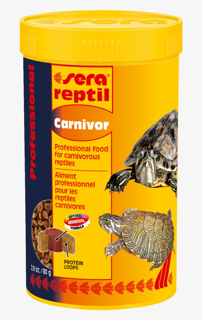 01820 Int Sera Reptil Professional Carnivor 250 Ml - Sera Reptil, transparent png
