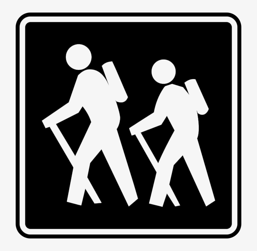 Null - Hiking Trail Signs, transparent png