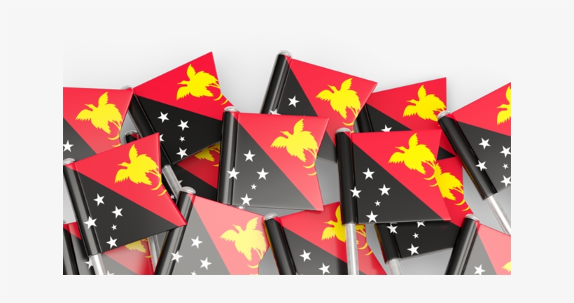 Papua New Guinea Flag, transparent png