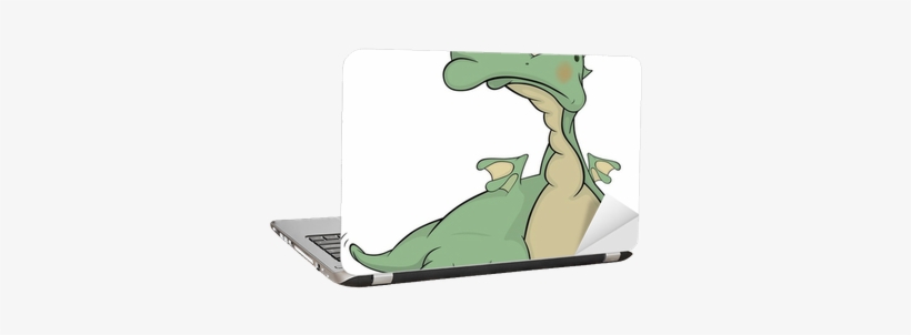 Cartoon Laptop Sticker • Pixers® • We Live To Change - Laptop, transparent png