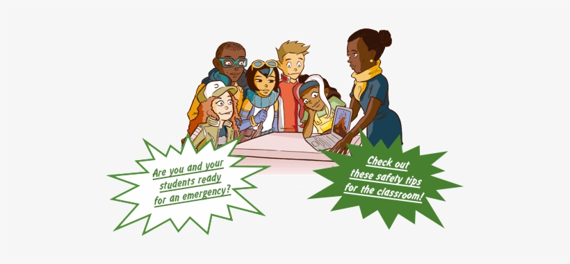 Teacher Showing A Laptop To A Group Of Teenagers - Knowledge Empowers, transparent png