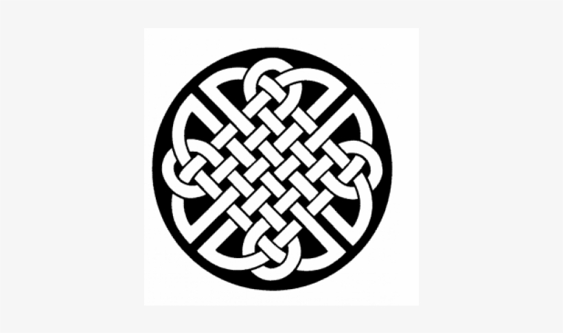 Solid Oak Celtic Braid Beer Coaster - Cross Stitch Celtic, transparent png