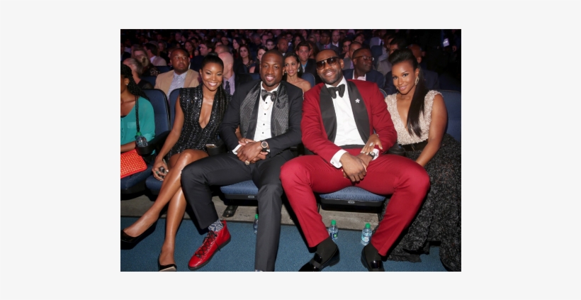 Photo Credit - Bet - Com - Gabrielle Union Dwyane Wade Lebron, transparent png