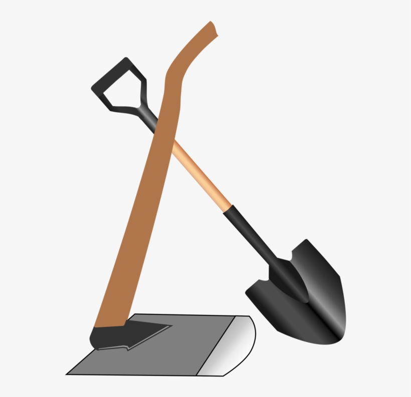 Clip Free Stock Hoe Shovel Computer Icons - Cangkul Dan Skop, transparent png