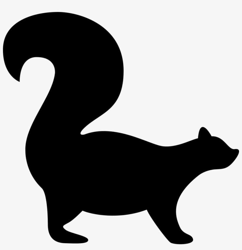 Png File - Squirrel Silhouette Vector Png, transparent png