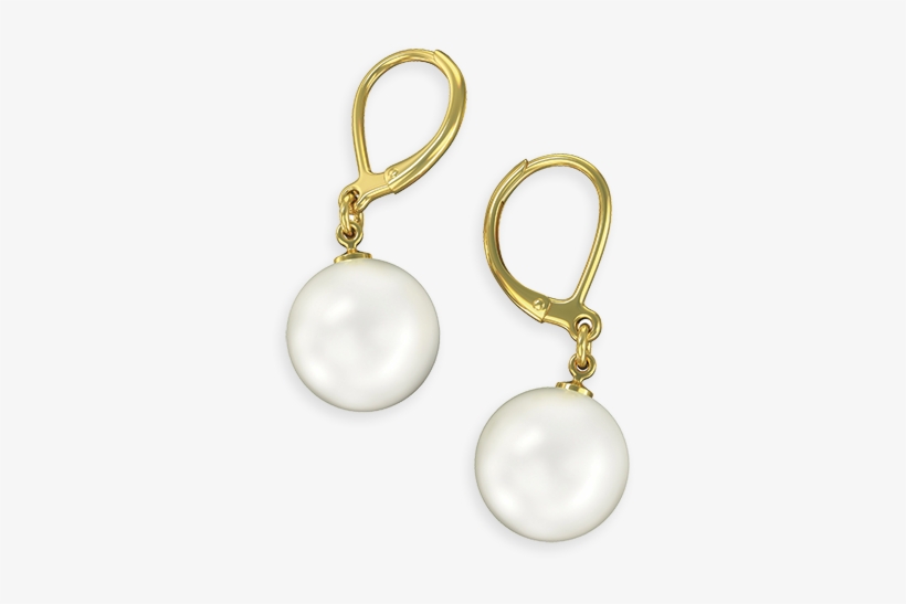 Earrings White Pearls - Earring, transparent png