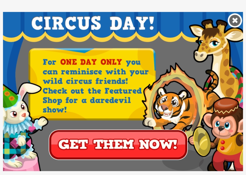Sams Spectacular Circus Special Modal - Cartoon, transparent png
