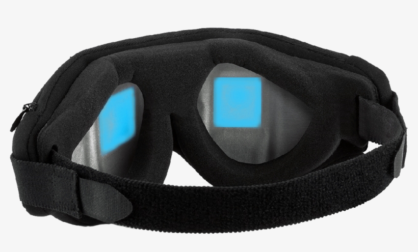 Blue Illumination Slowly Increases Before Your Alarm - Blue Light Sleep Mask, transparent png