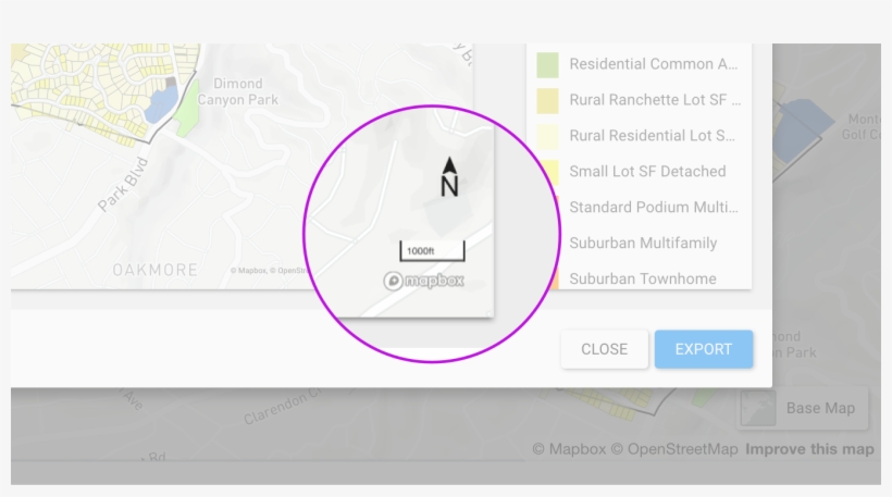 The Scale Bar And Compass Mode Are Also Standard Cartography - Circle K, transparent png