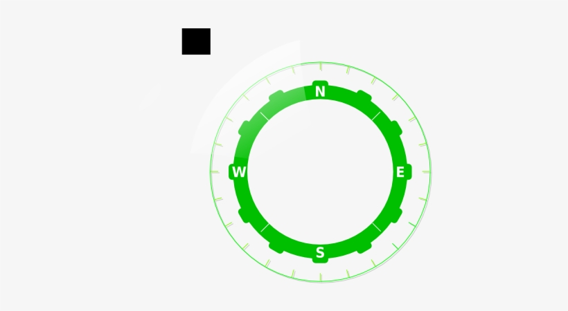 Green Compass Clipart Png For Web - Compass Png, transparent png