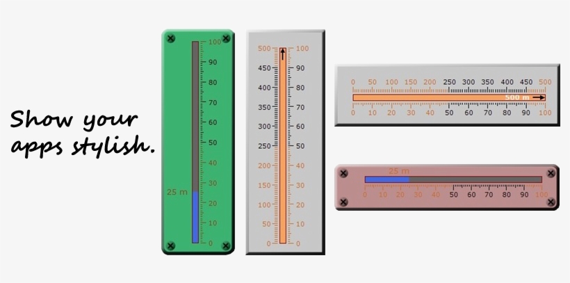 Opc Hmi Components Scalebar - Real Spanish Fashion Fan, transparent png