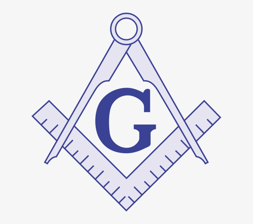 Masonic Emblems & Logos - Vector Square And Compass, transparent png