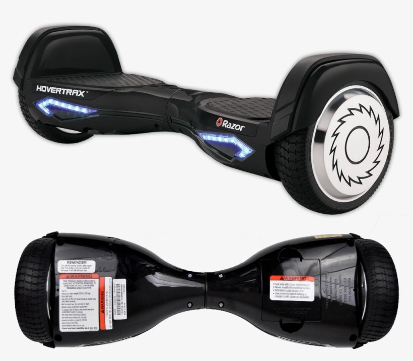 Razor Hovertrax 2.0 Self Balancing Scooter Black, transparent png