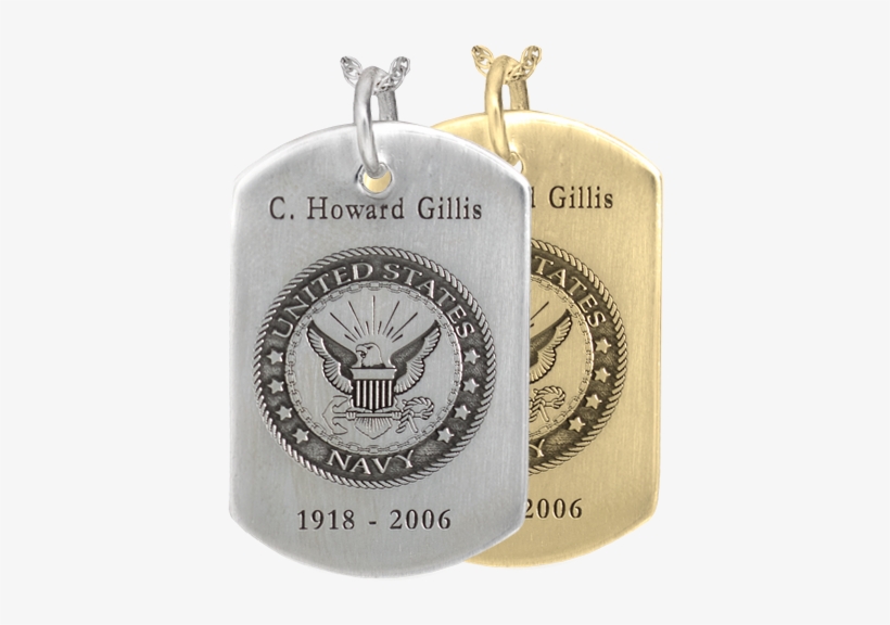 Wholesale Dog Tag With Military Emblem In Silver Or - Dog Tag, transparent png