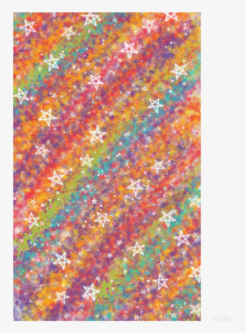 Stars In Canvas Print With Floating Frame - Visual Arts, transparent png