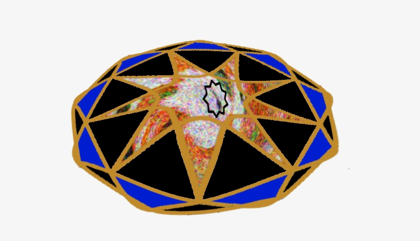 And Birds 9 Pointed Stars With Virtues And Quotations - Triangle, transparent png