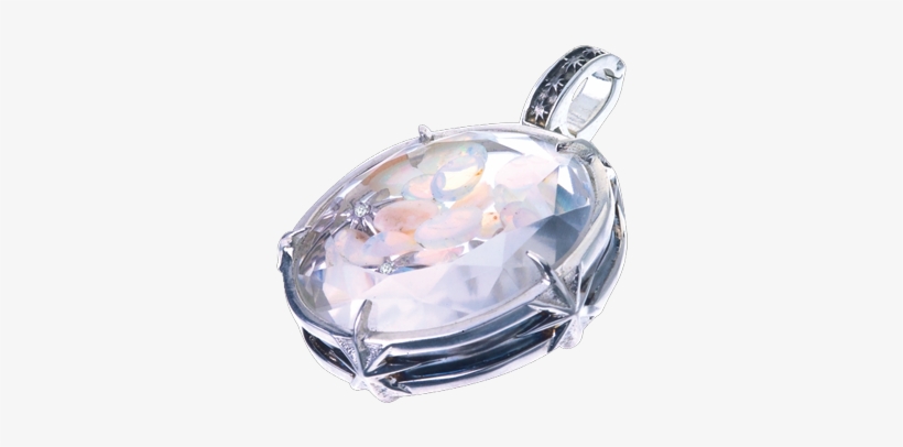Nova Collection Large Pendant Featuring Mother Of Pearl - Diamond, transparent png