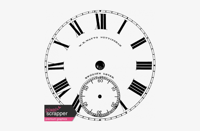 Clock Stamp Template - Genuine Vintage Pavel Bure In Cyrillic Chrono Pocket, transparent png