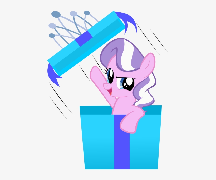 Magerblutooth, Box, Diamond Tiara, Female, Open Mouth, - Cartoon, transparent png