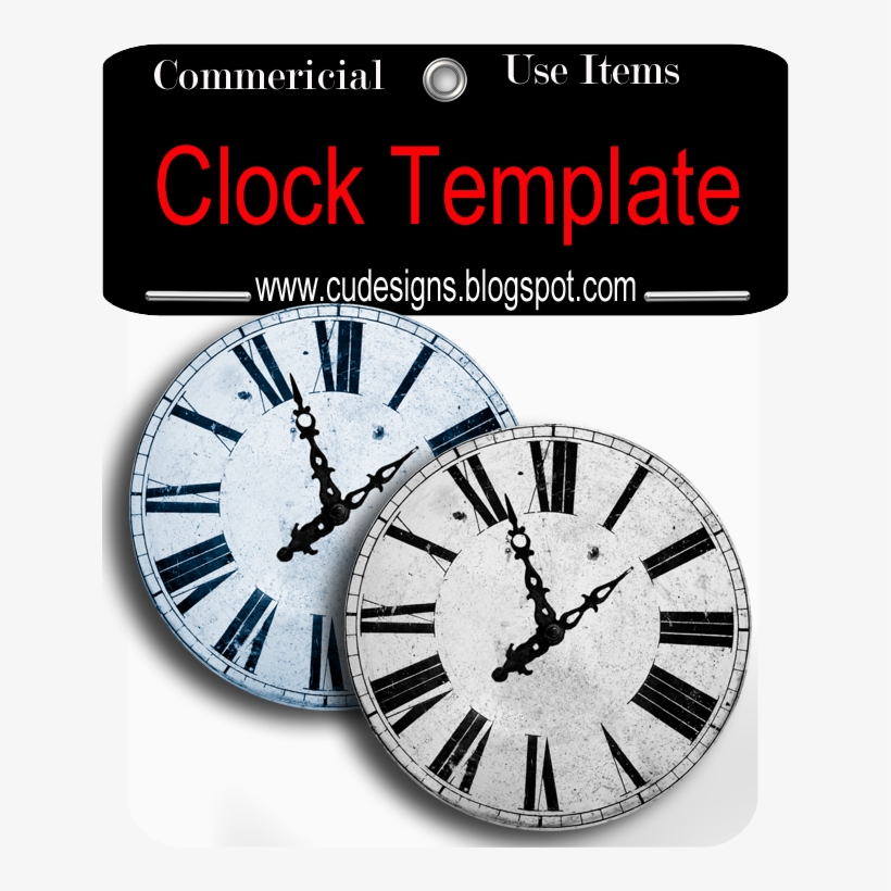 Cu Clock Template - Antique Roman Wall Clock, transparent png