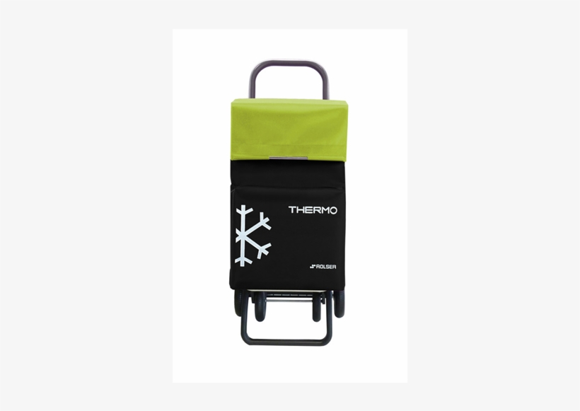 Carro De Compra Termo Fresch Mf Dos 2 Negro/lima - Rolser - Shopping Trolley Termo Fresh Mf 4.2 Tour Lima, transparent png