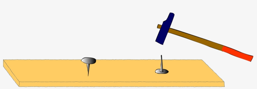 Si Queremos Clavar Una Chincheta Sobre Un Listón De, transparent png