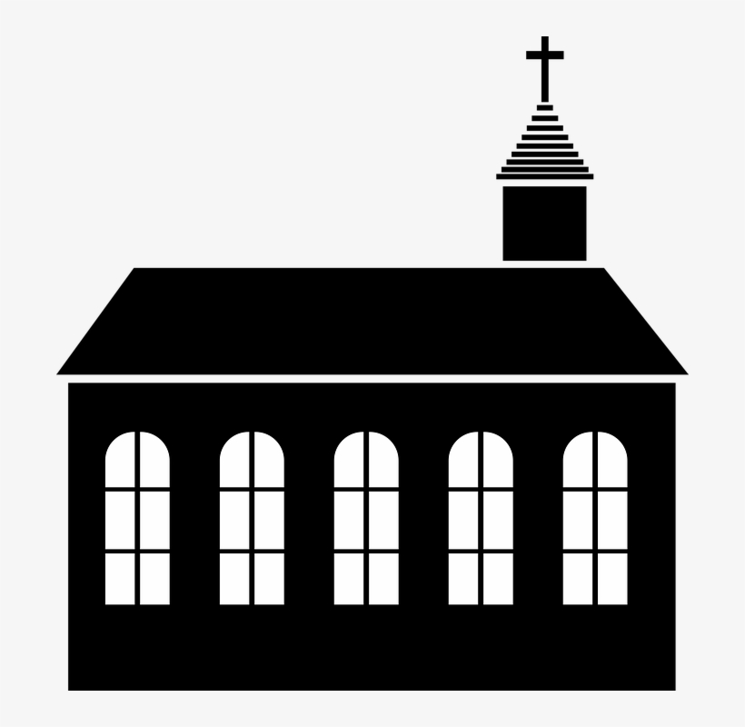 Religion Clipart Church Building - Church Building Graphic, transparent png