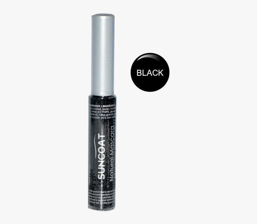 12 Natural Mascaras For Sensitive Eyes If You're Afraid - Suncoat Sugar Based Mascara - Black - 10ml, transparent png