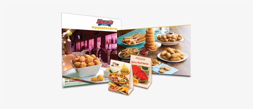 Product Brochure Containing Fred's For Starters Appetizer - Product, transparent png