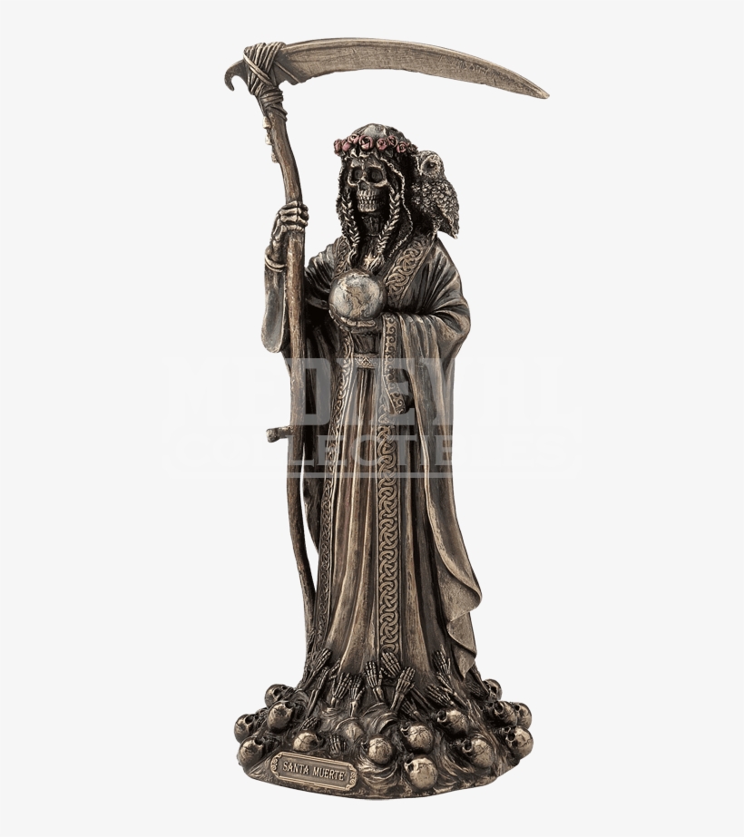 Santa Muerte Statue - Holy Death Santa Muerte, transparent png