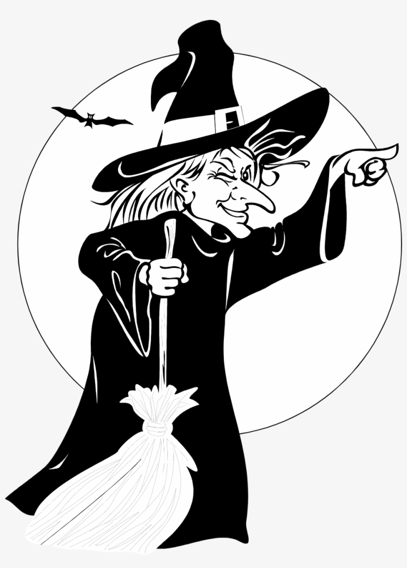 Simple Witches Images Free Witch Stock Photo Illustration - Witch Property Metal Novelty Parking Sign P-1167, transparent png