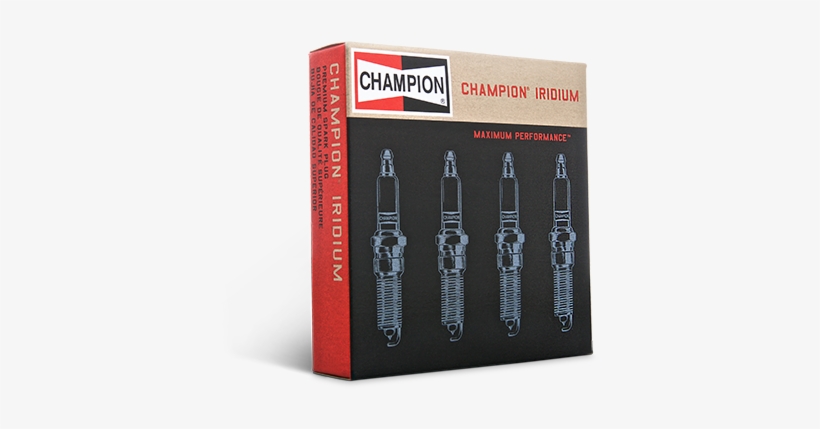 Iridium Spark Plug By Champion - Champion Federal-mogul, transparent png