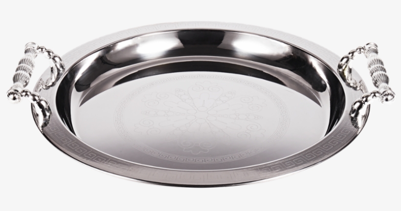 Decorative Black Pearl/silver Plated Dinner Serving - Silver, transparent png