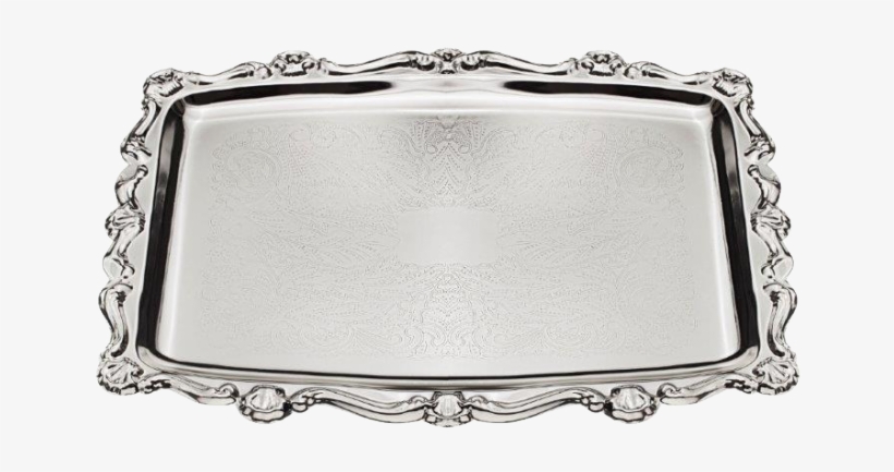 Silver Plated Lacquered Tray - A&m Judaica 58158 Silver Plated Lacquered Tray,, transparent png