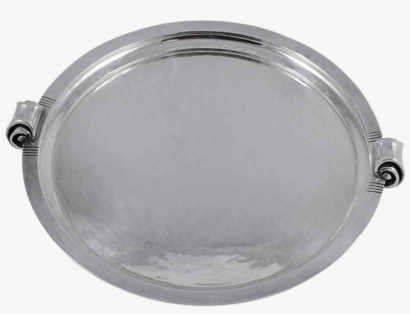 Georg Jensen Sterling Silver Tray No - Circle, transparent png