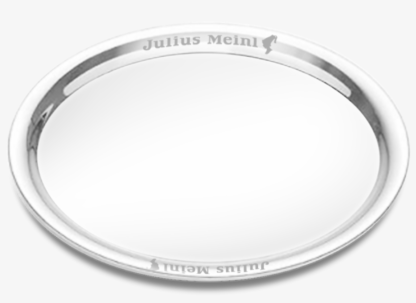 Julius Meinl Silver Serving Tray - Circle, transparent png