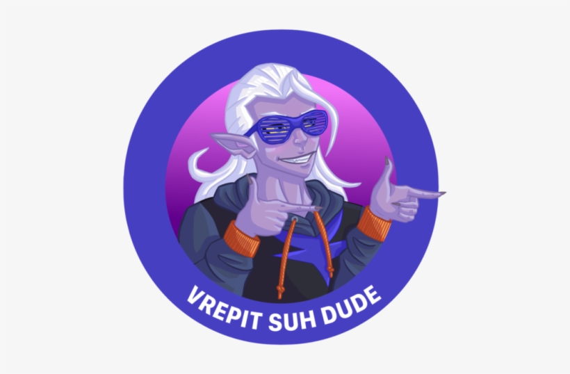 What Are You Talking About This Is Totally In Character - Vrepit Suh Dude, transparent png