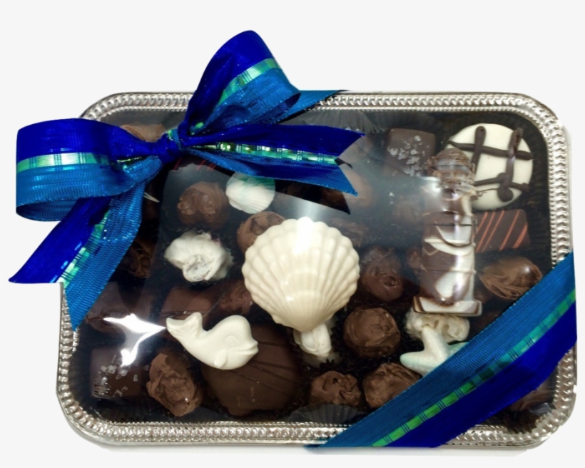 Medium Silver Gift Tray, transparent png