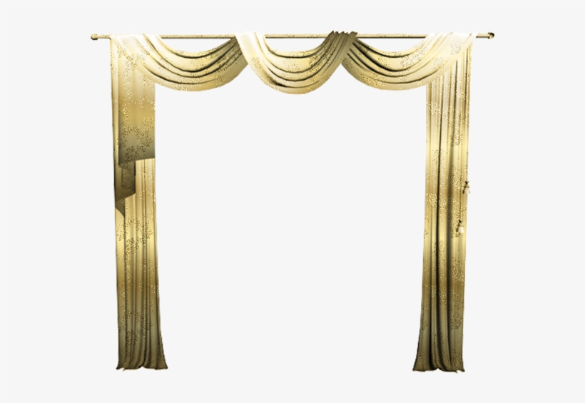 Golden Curtains - Golden Curtain Png, transparent png