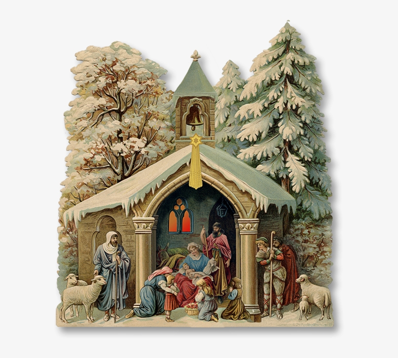 Fleur De Lis Nativity - Christmas Day, transparent png